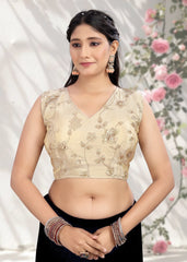 LUBA Ruffle Crop Blouse with Elegant Embroidery - LUBA